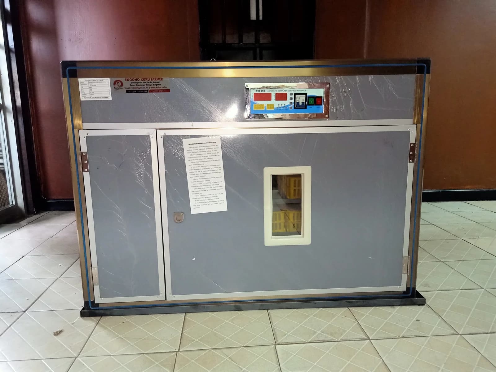 Buy 528 Eggs AC/DC Fully Automatic Incubator - Security Systems Kenya